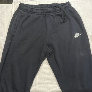 black Nike sweatpants
